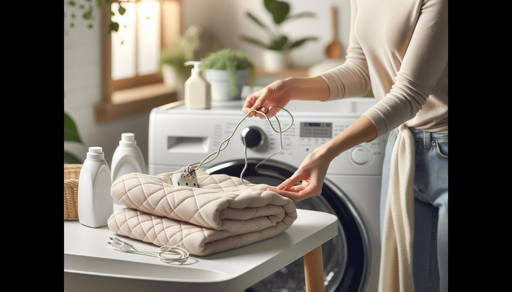 How To Wash An Electric Blanket Safely Without Damaging The Wiring