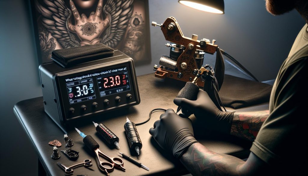 What Voltage Should a Tattoo Liner Run At: Precision Power Control