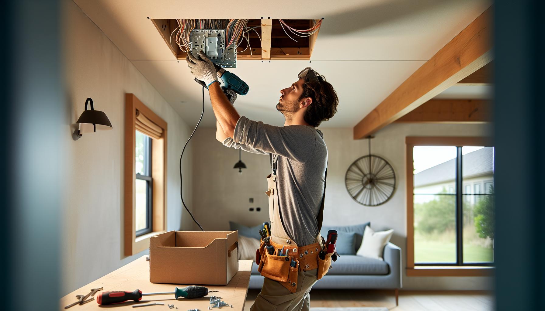 Step-by-Step Process to Install Your Ceiling Electrical Box