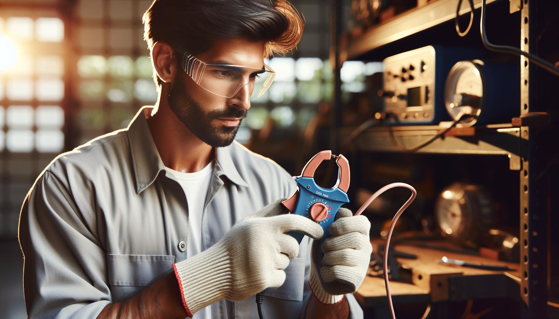 How to Use a Clamp Meter for Amperage Testing