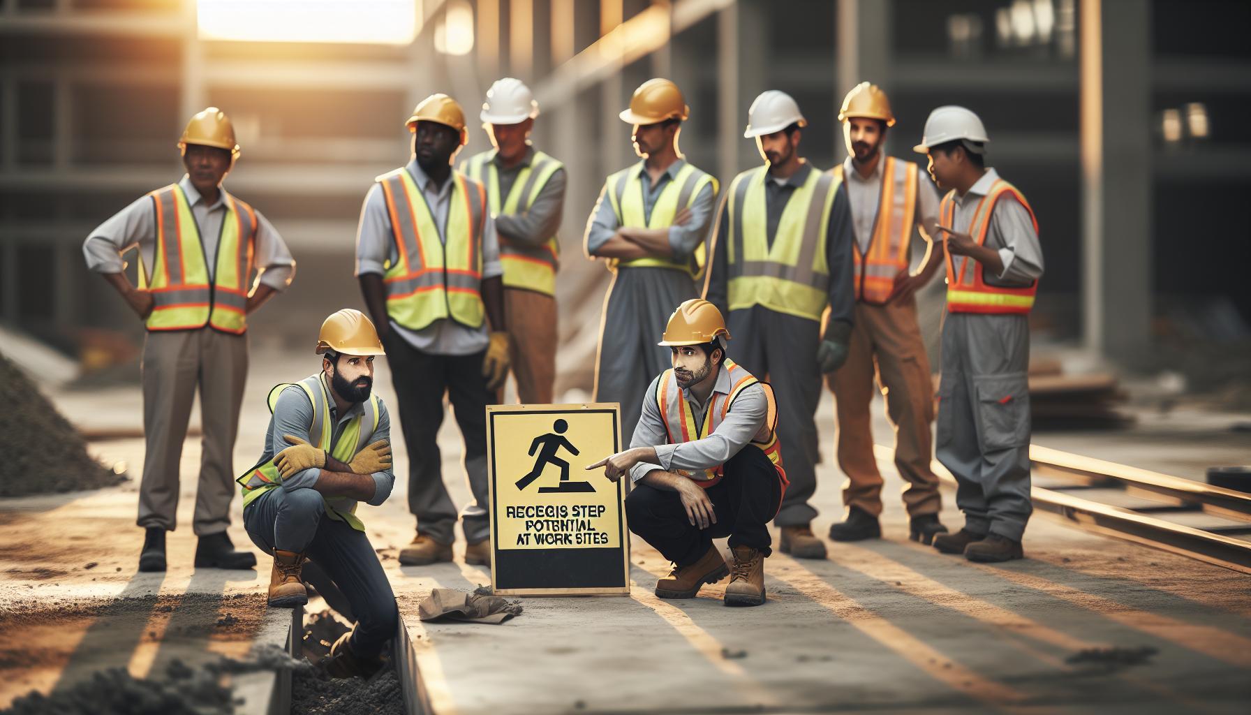Recognizing Step-Potential Hazards at Work Sites
