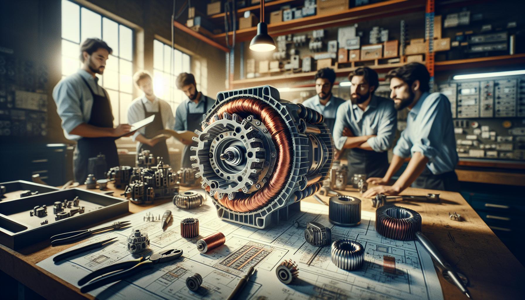 How Is Circular Motion Used to Make Electricity? Generator Basics 2 Key Components of an Electric Generator