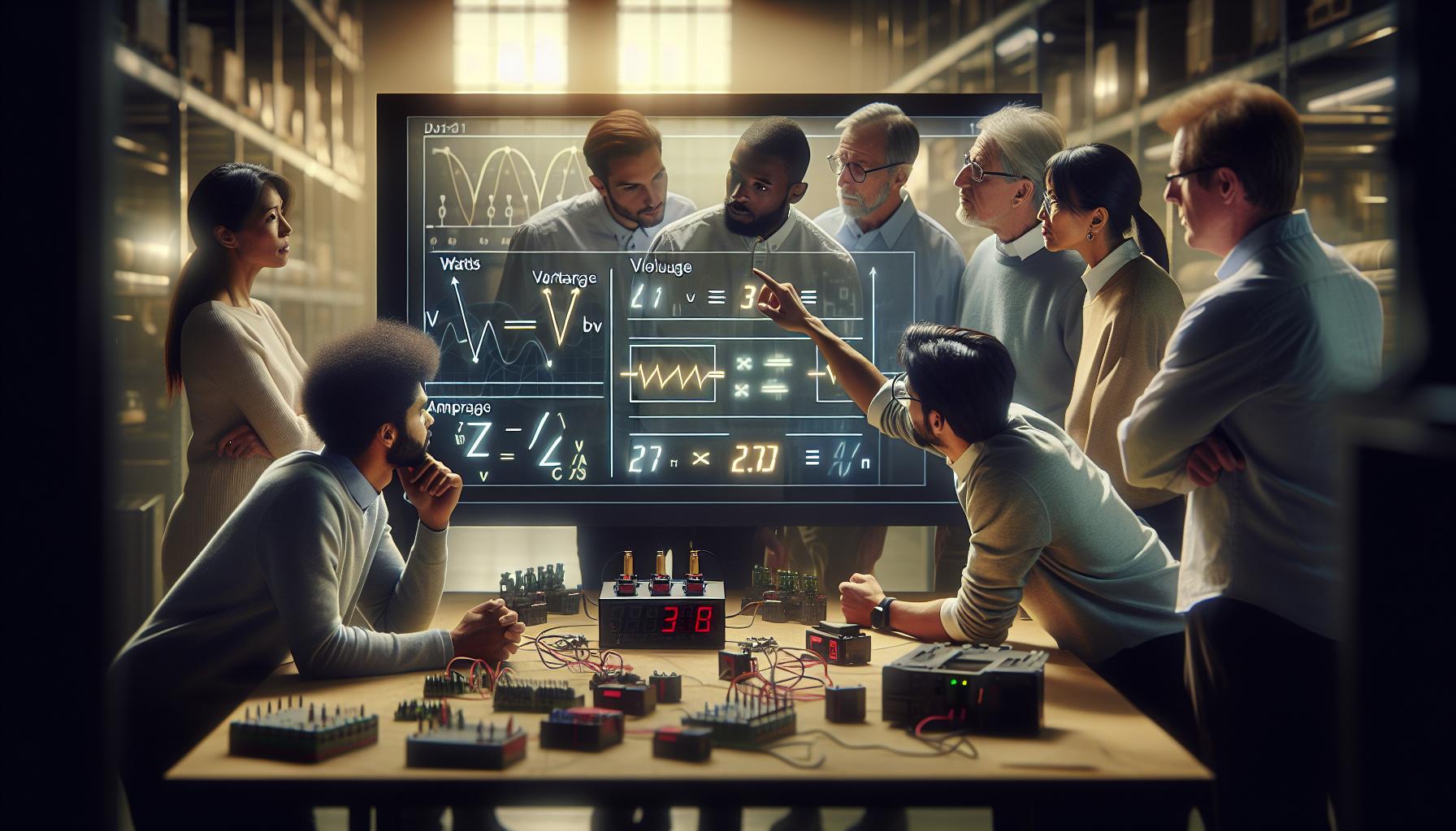 The Relationship Between Watts, Voltage, and Amperage