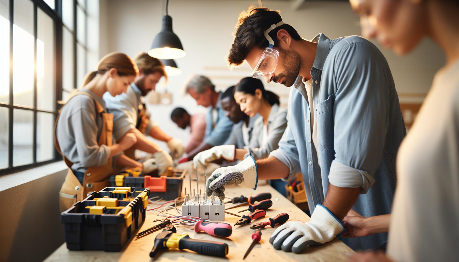 Choosing the Right Tools for Electrical Outlet Connection