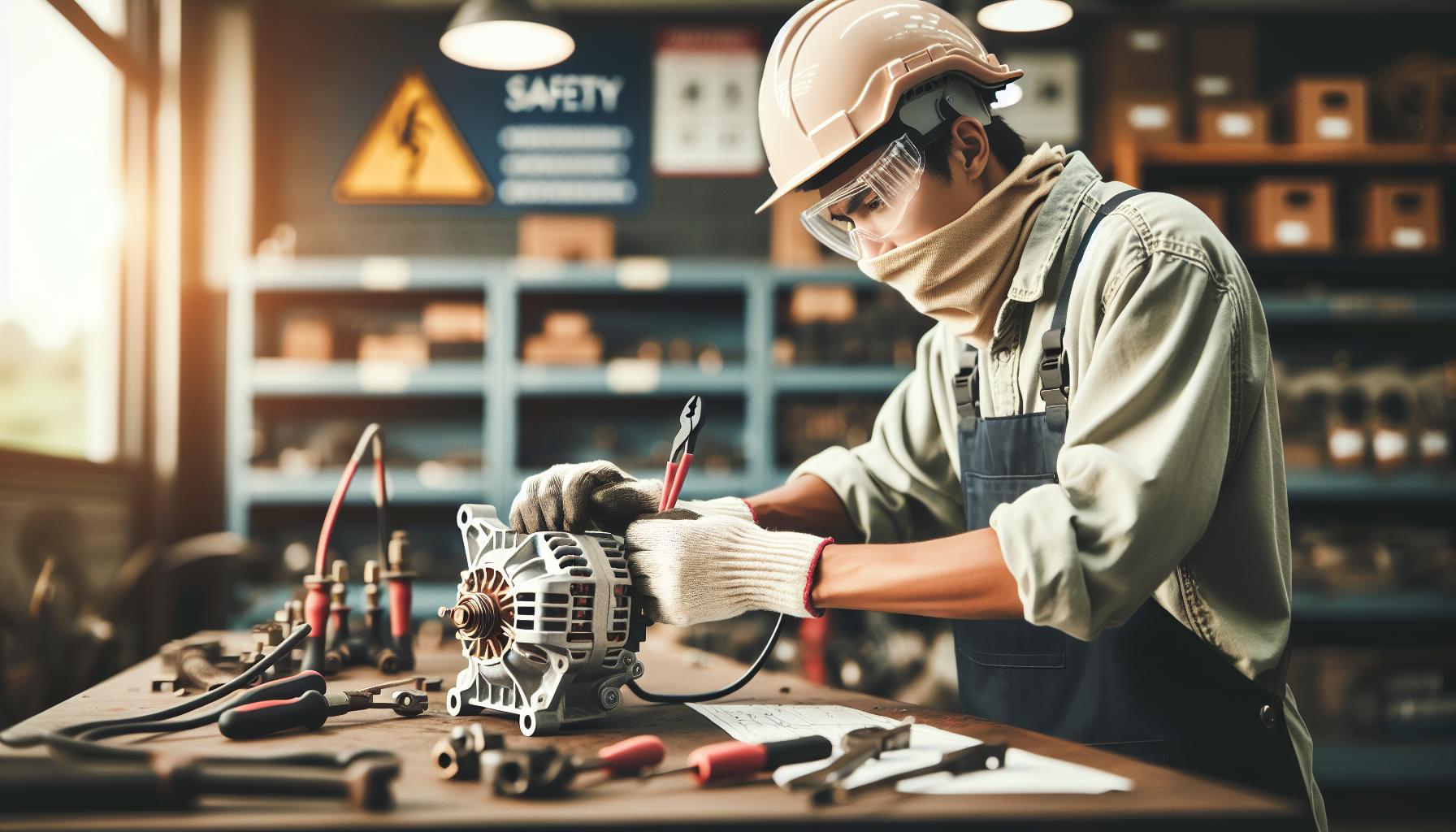 Safe Practices for Working with Alternators